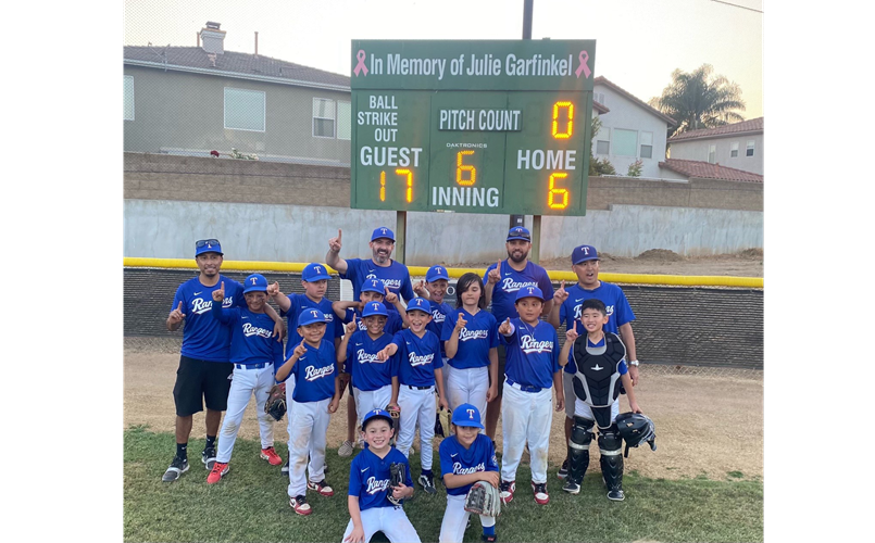 2025 NCLL Spring AAA Champions - Dodgers
